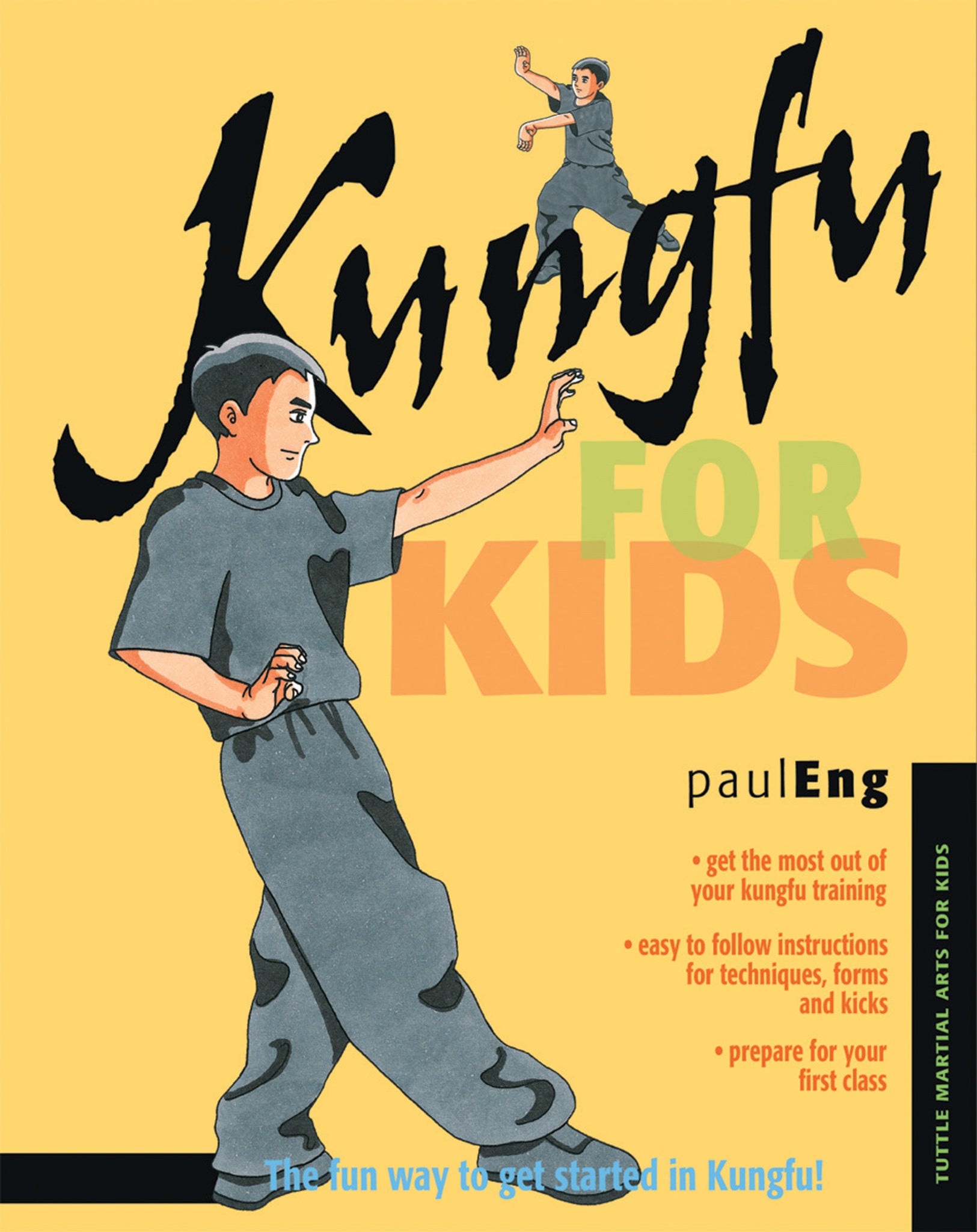 Cover image for Kungfu for Kids ISBN 9780804860550