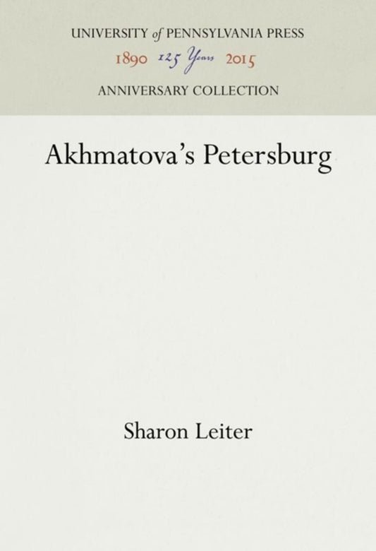Akhmatova's Petersburg