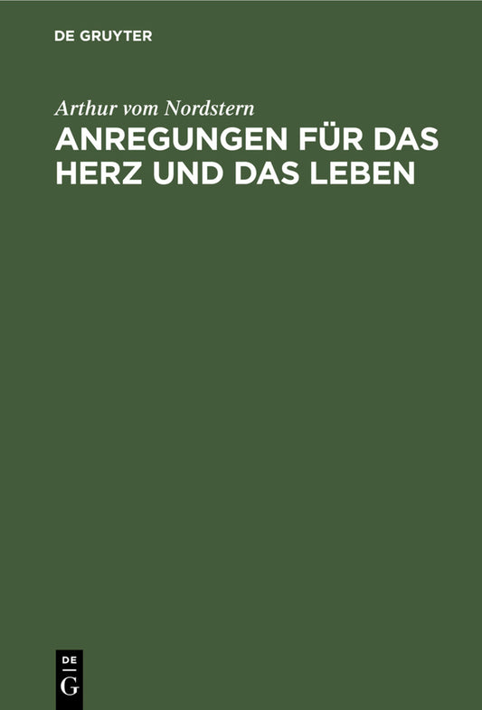 Anregungen für das Herz und das Leben