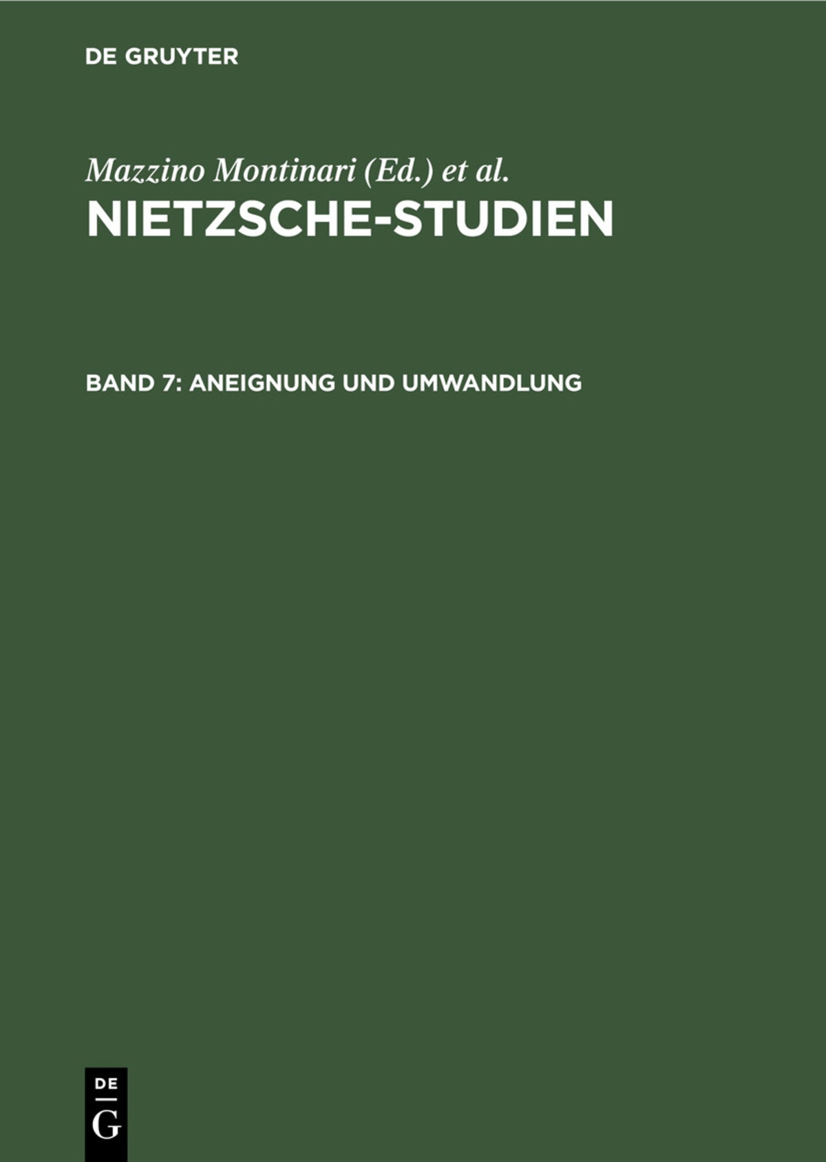 Aneignung und Umwandlung