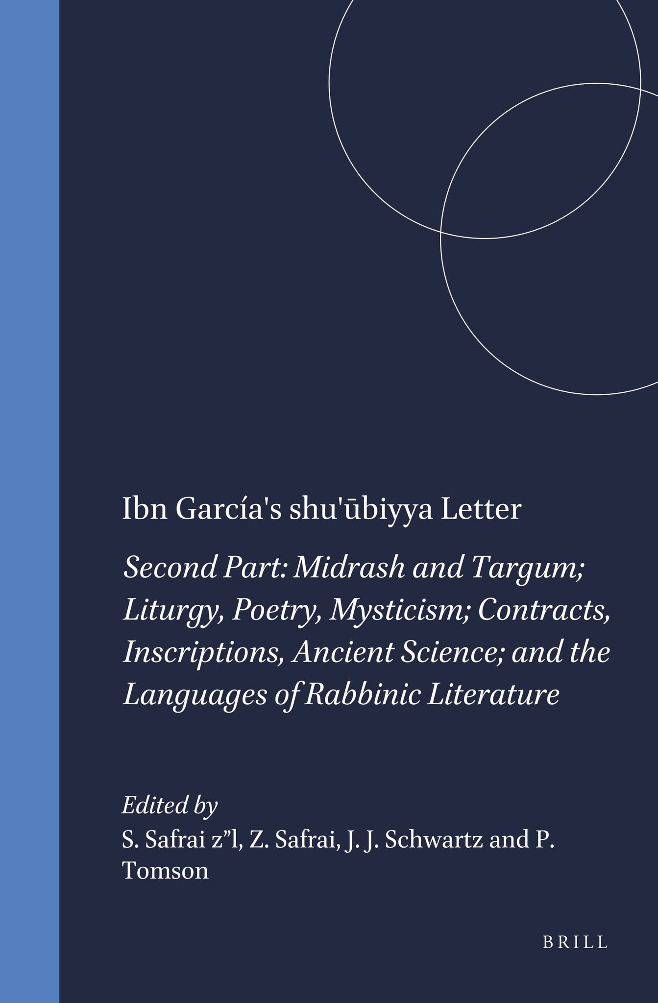 The Literature of the Jewish People in the Period of the Second Temple and the Talmud, Volume 3: The Literature of the Sages