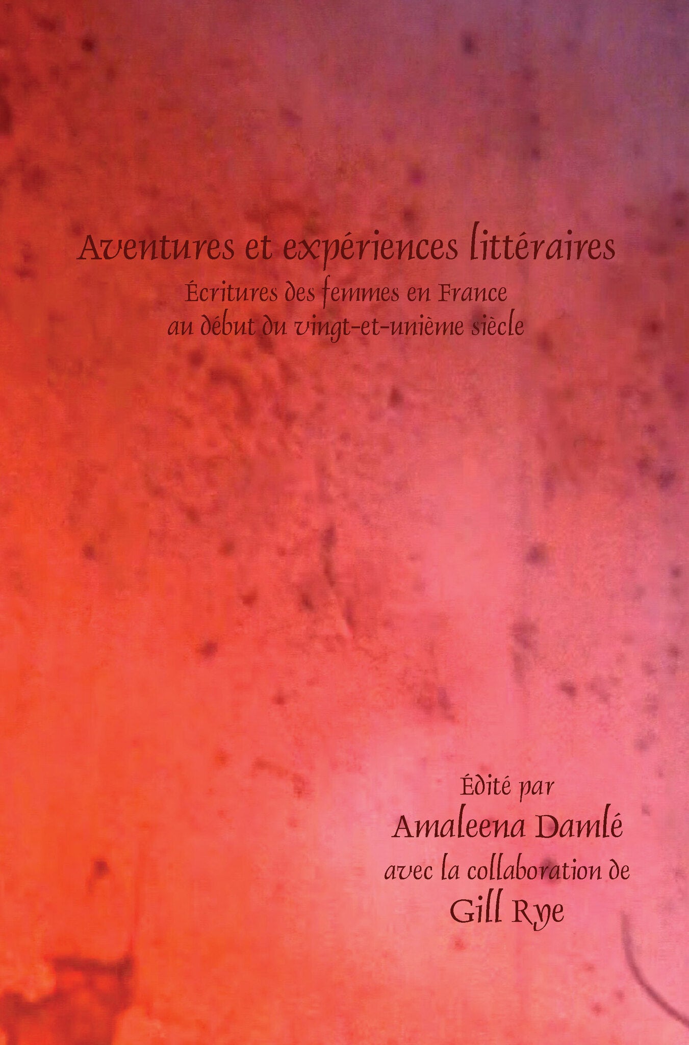 Aventures et expériences littéraires