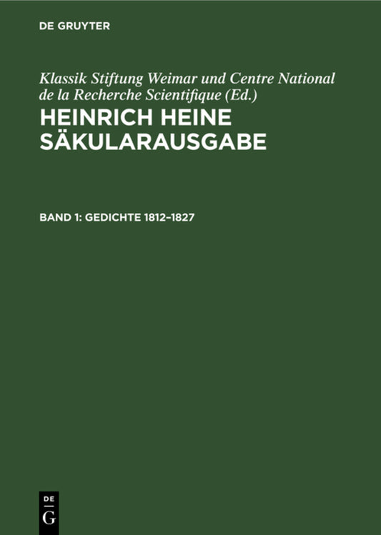 Gedichte 1812–1827