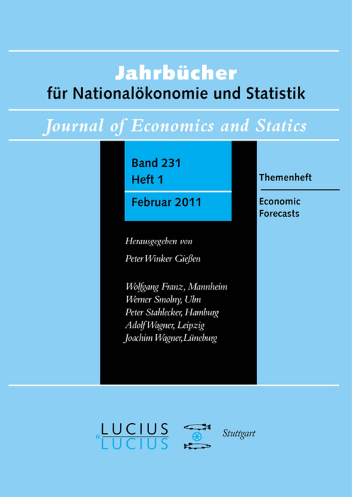 Cover image for Economic Forecasts ISBN 9783828205352