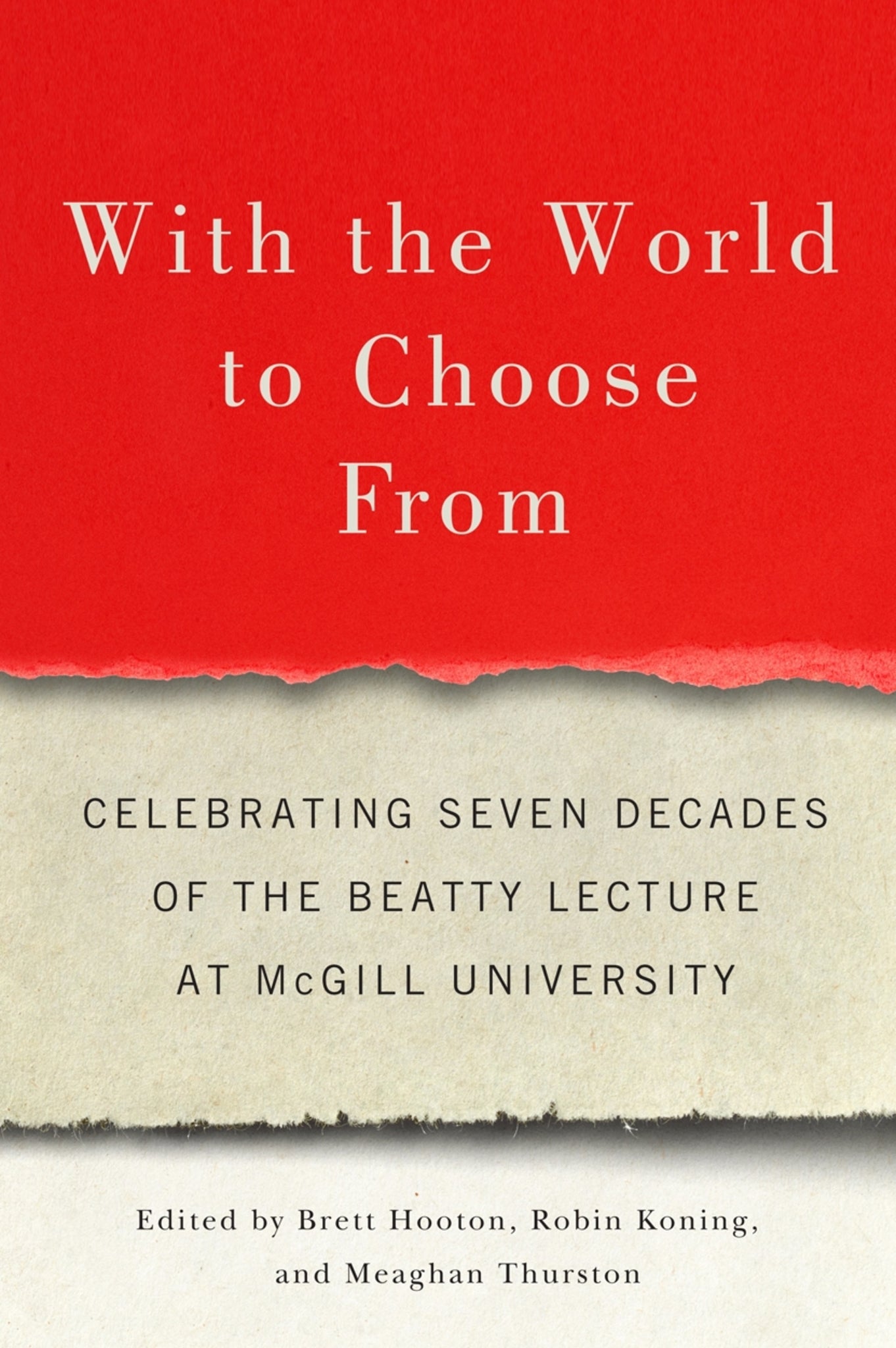 With the World to Choose From