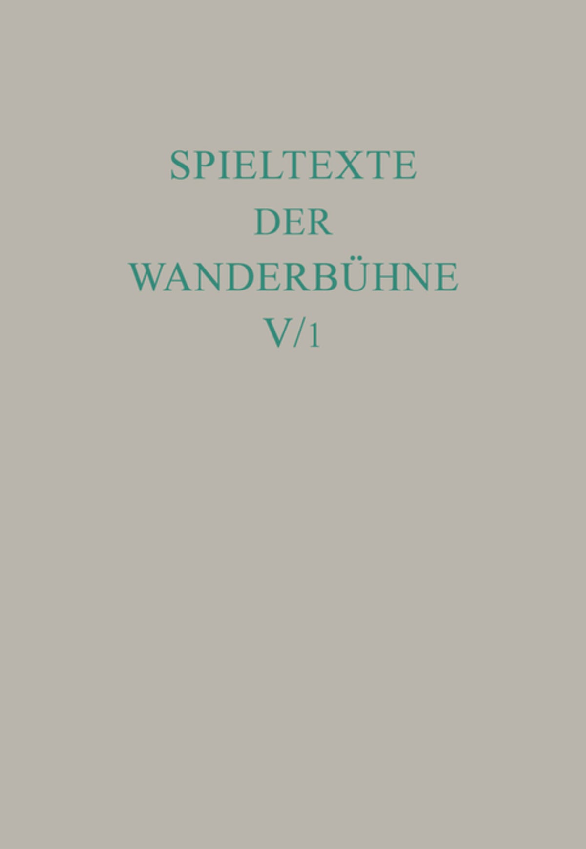 Italienische Spieltexte I