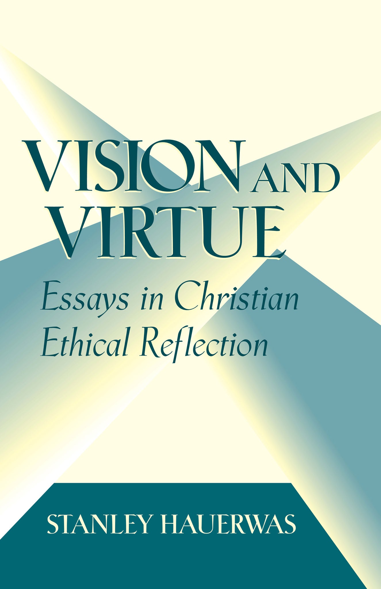 Cover image for Vision and Virtue ISBN 9780268019211