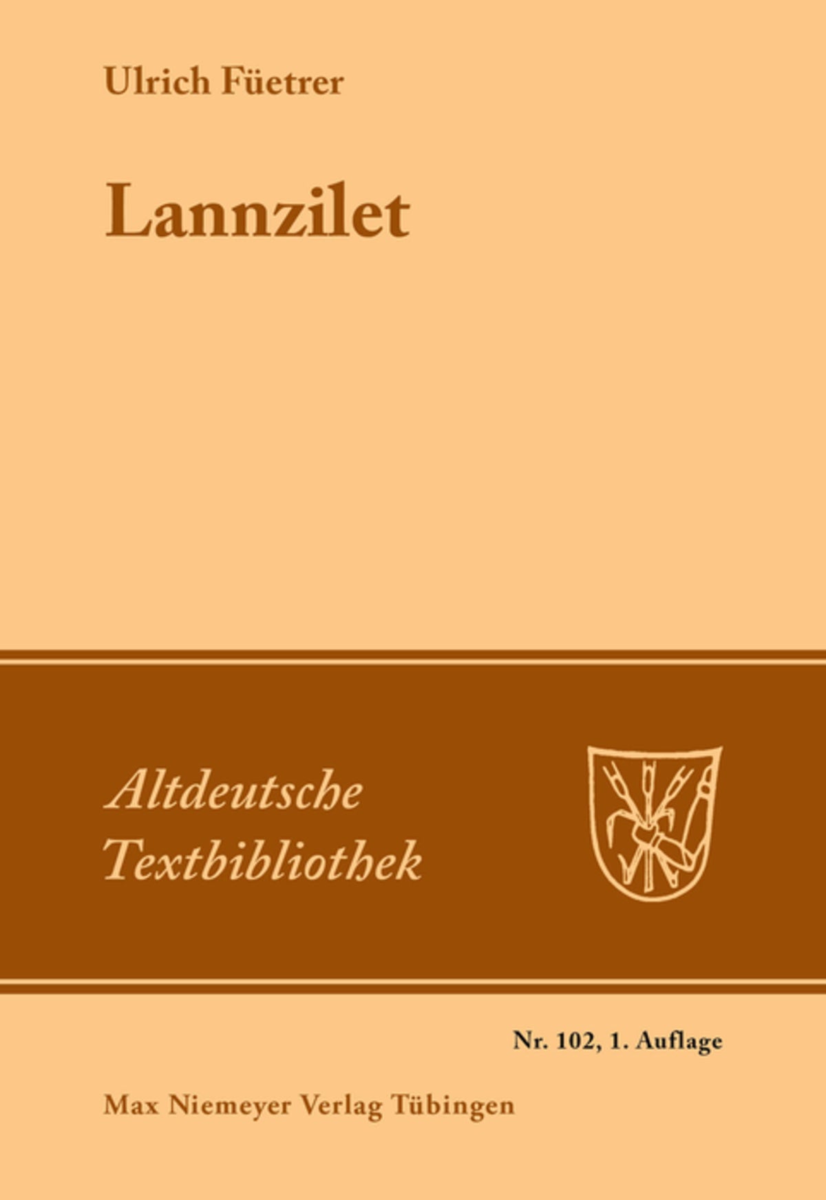 Cover image for Lannzilet ISBN 9783484202023