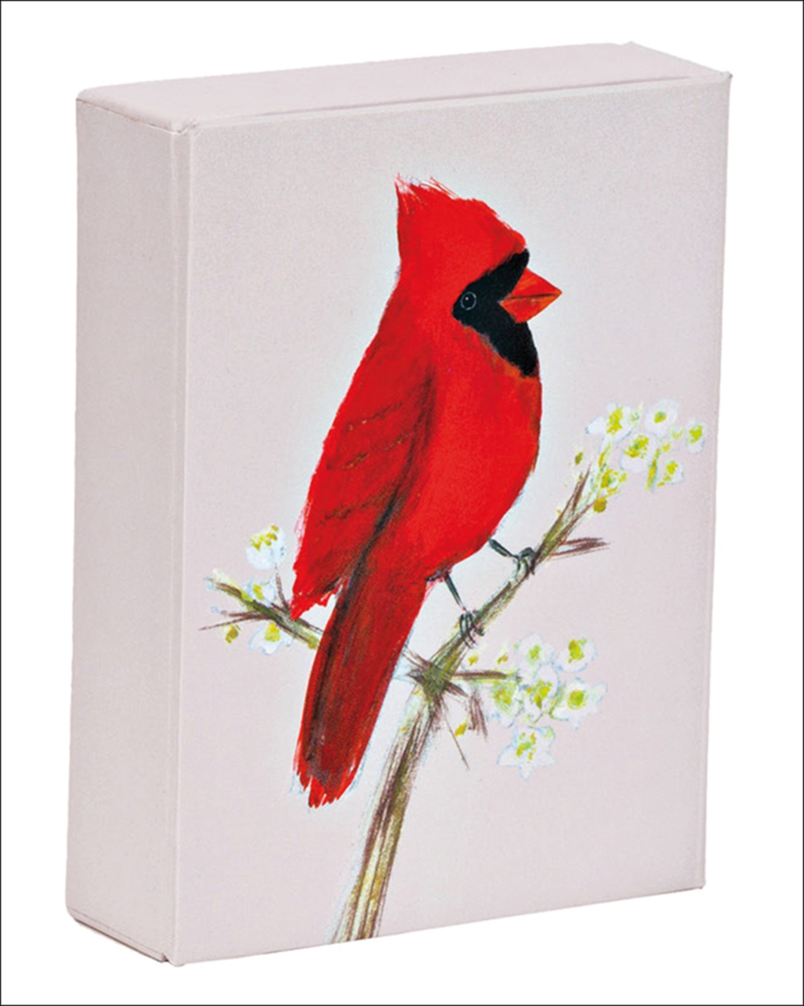 teNeues - Playing Cards: Red Cardinal, Blue Core Card Stock, Linen Imprint Surface, 52 Full Color Cards