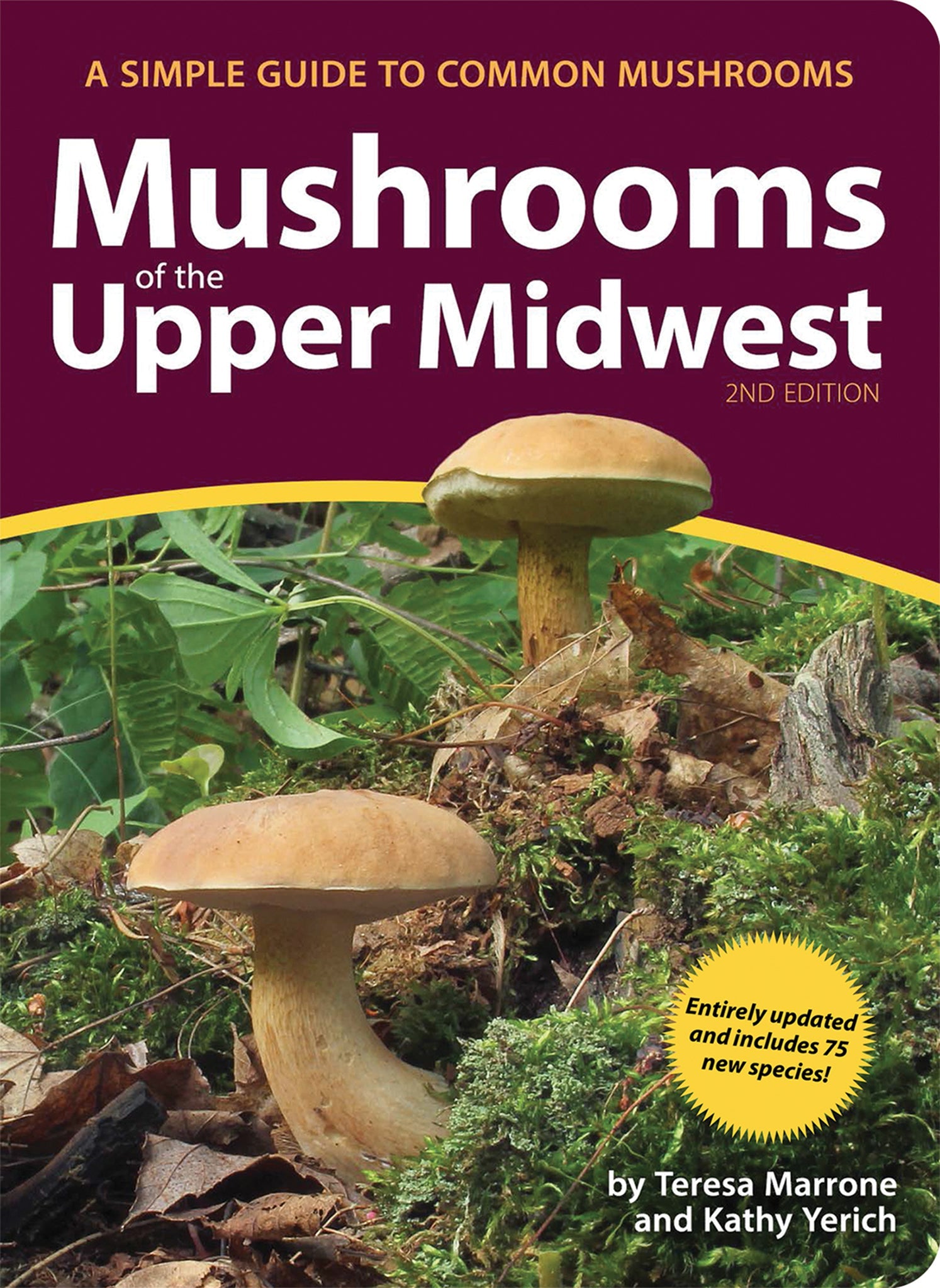 Cover image for Mushrooms of the Upper Midwest ISBN 9781647550295