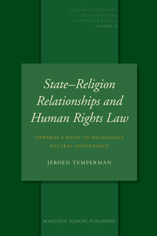 State–Religion Relationships and Human Rights Law
