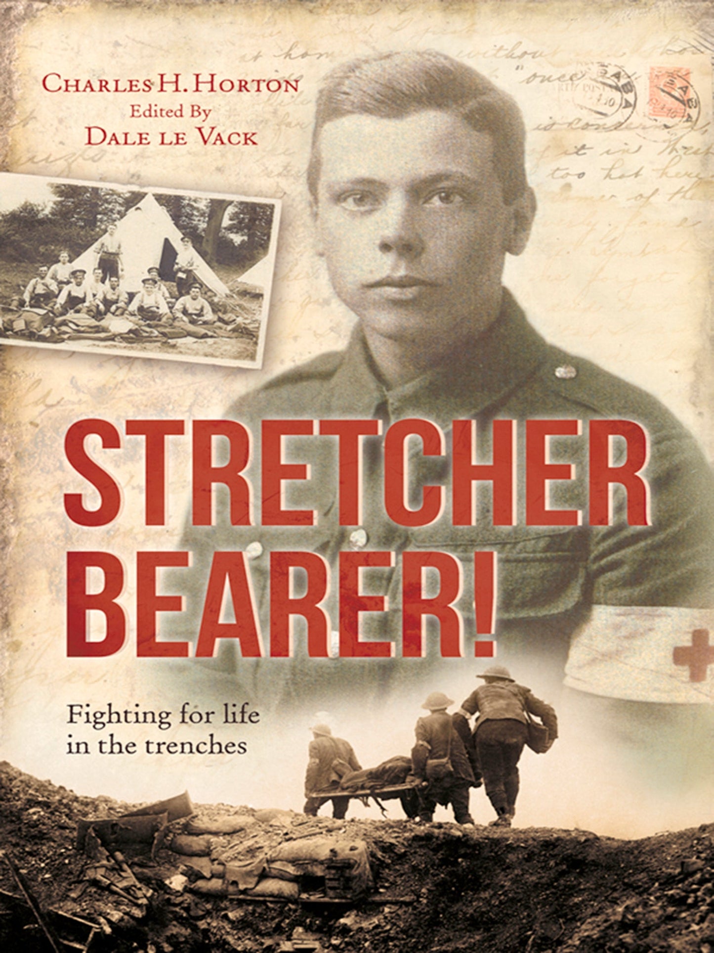 Cover image for Stretcher Bearer! ISBN 9780745955667