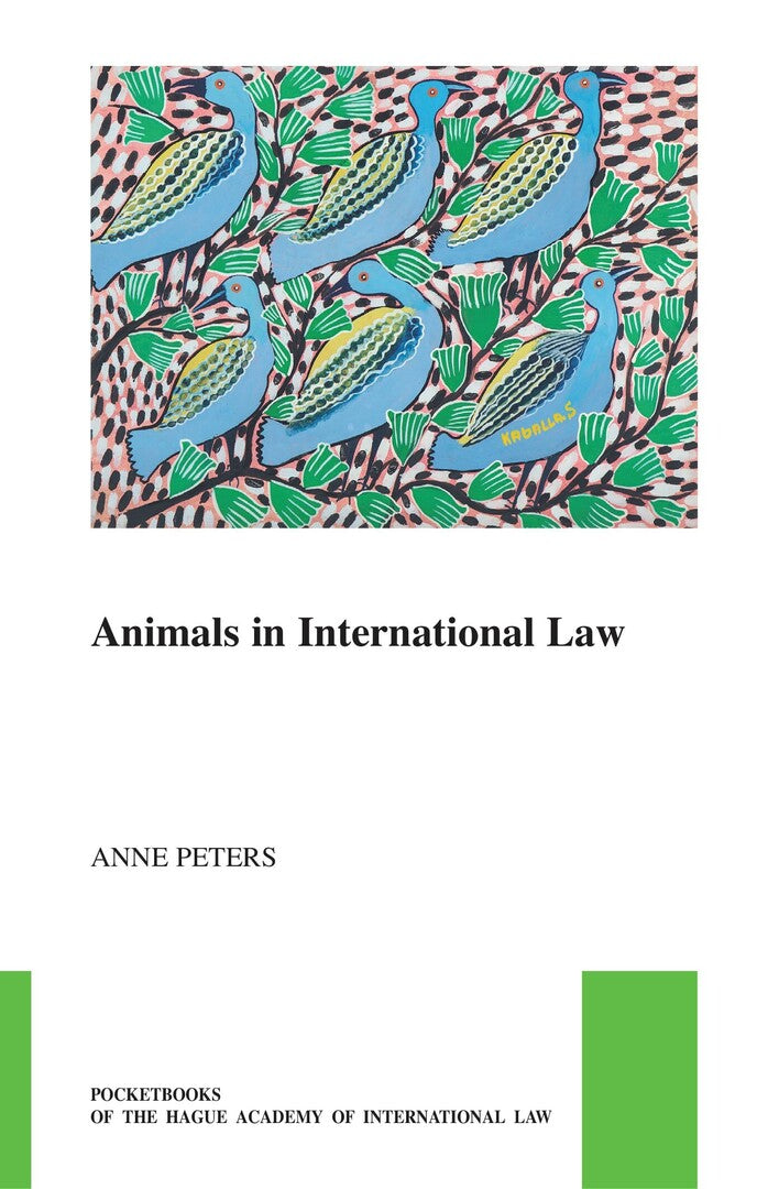 Cover image for Animals in International Law ISBN 9789004466241