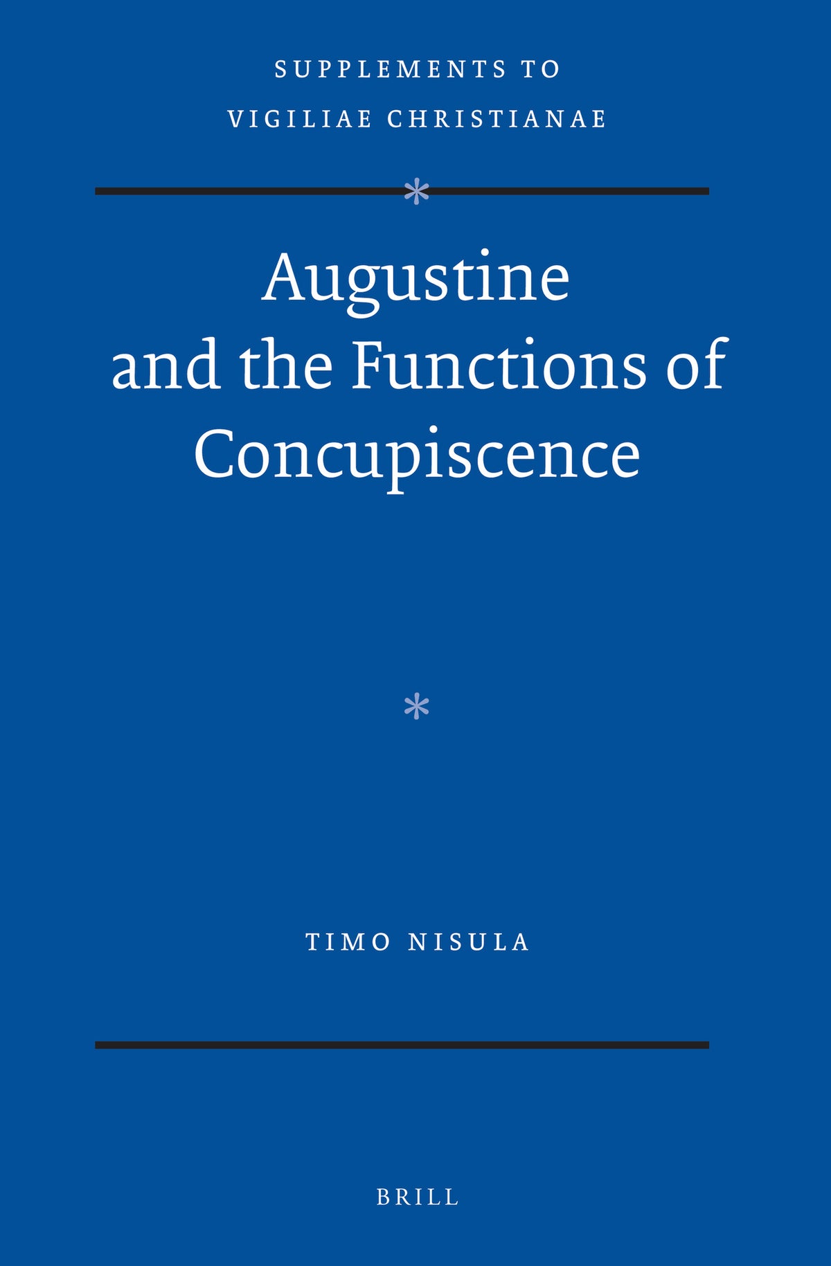 Augustine and the Functions of Concupiscence