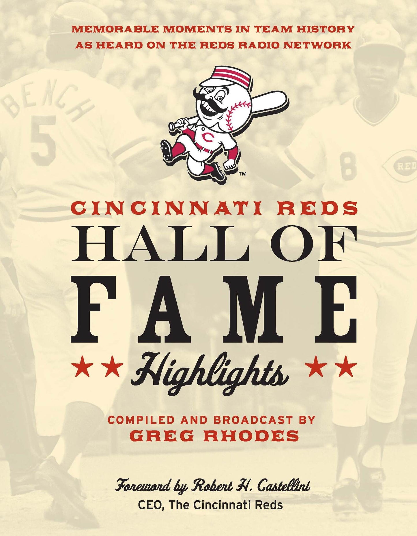 Cover image for Cincinnati Reds Hall of Fame Highlights ISBN 9781578603954