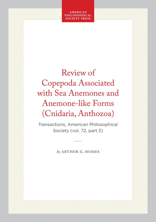 Review of Copepoda Associated with Sea Anemones and Anemone-like Forms (Cnidaria, Anthozoa)