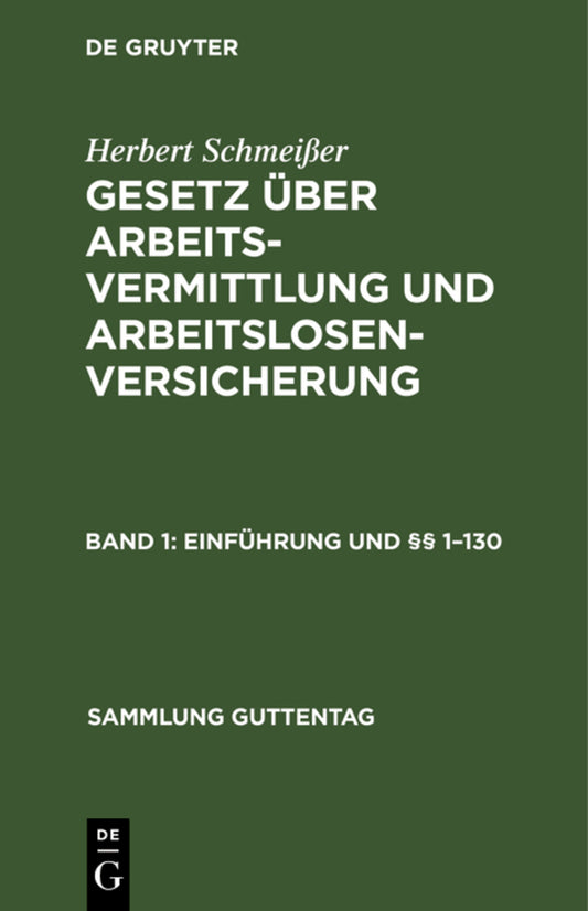 Einführung und §§ 1–130