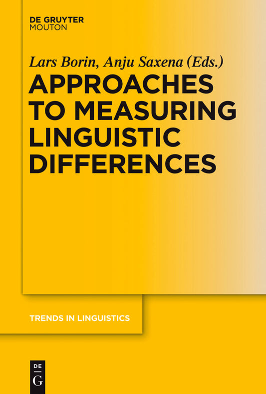 Approaches to Measuring Linguistic Differences