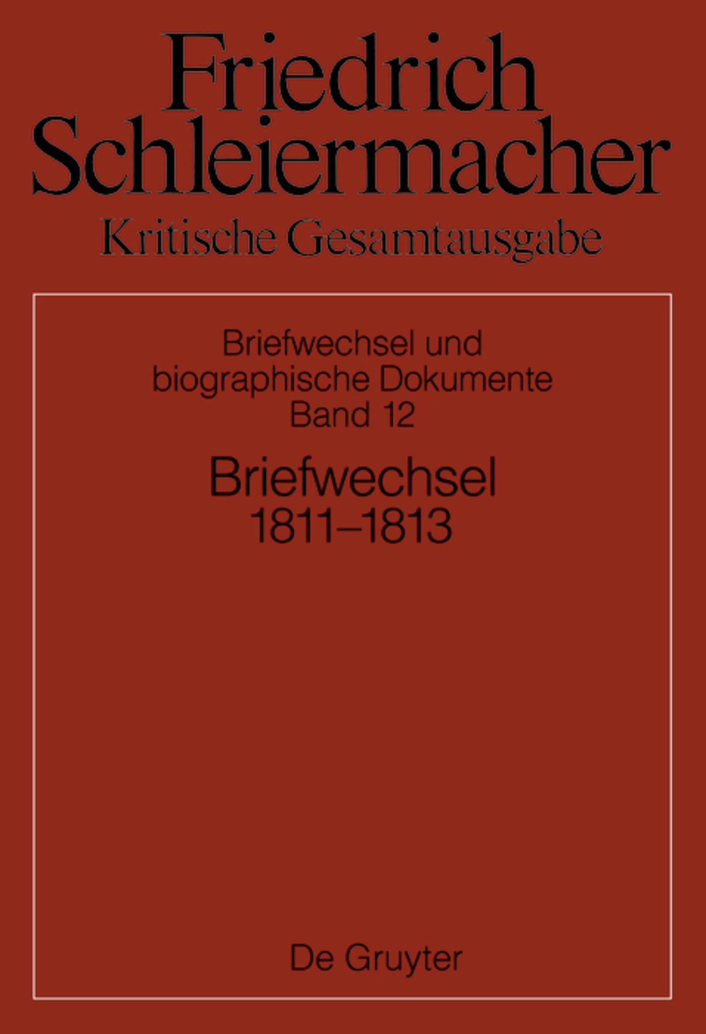 Briefwechsel 1811-1813