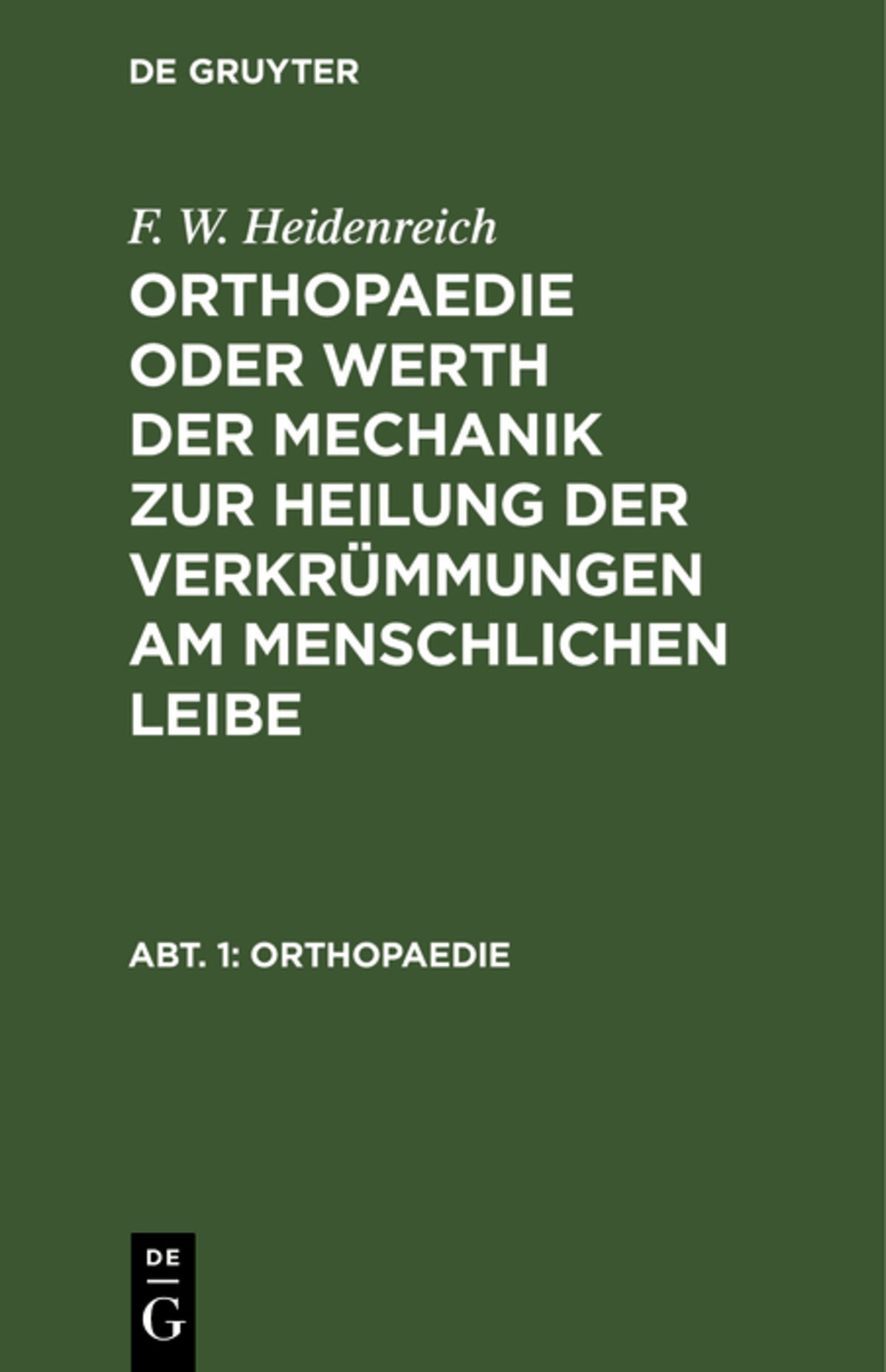 Orthopaedie