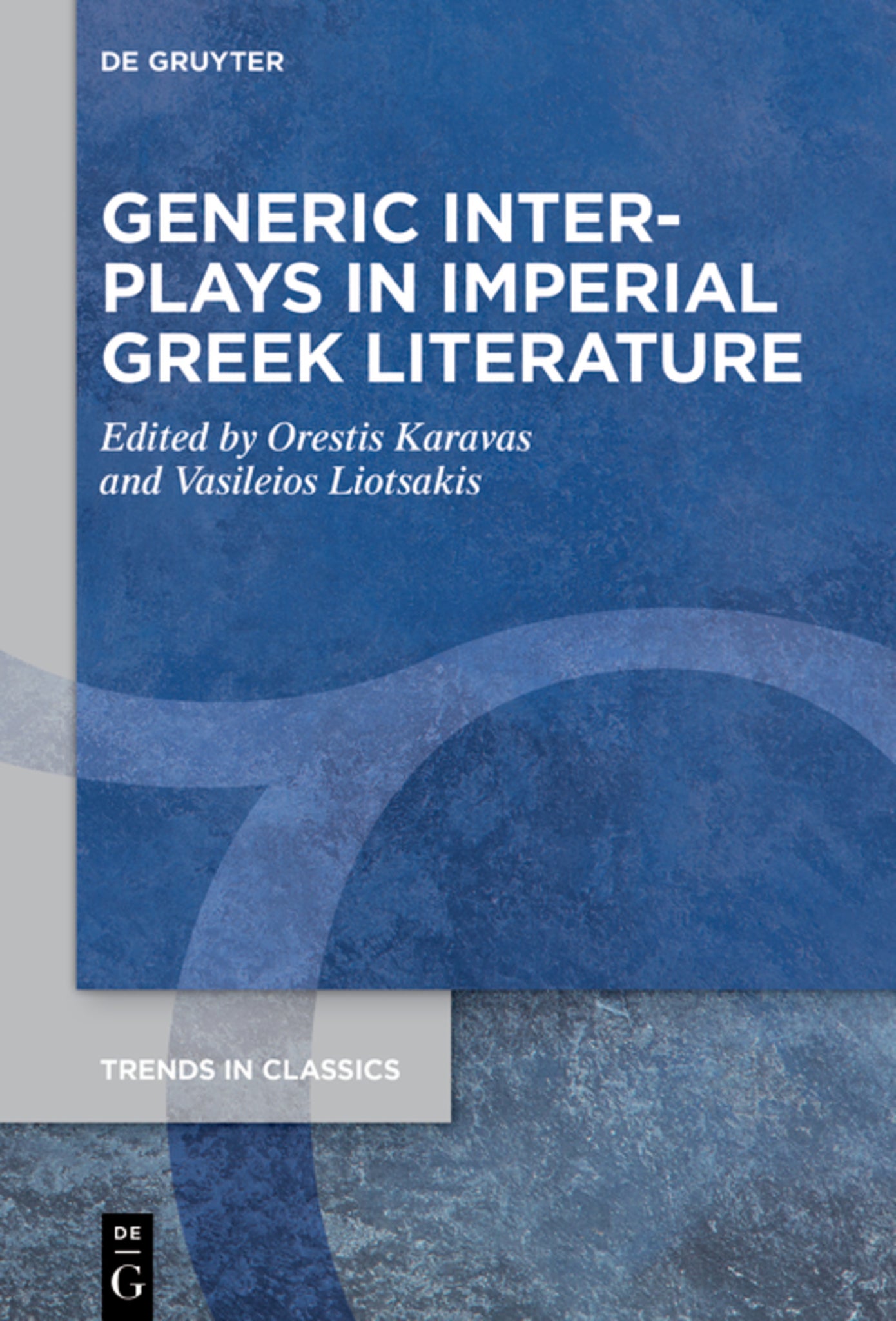 Generic Interplays in Imperial Greek Literature