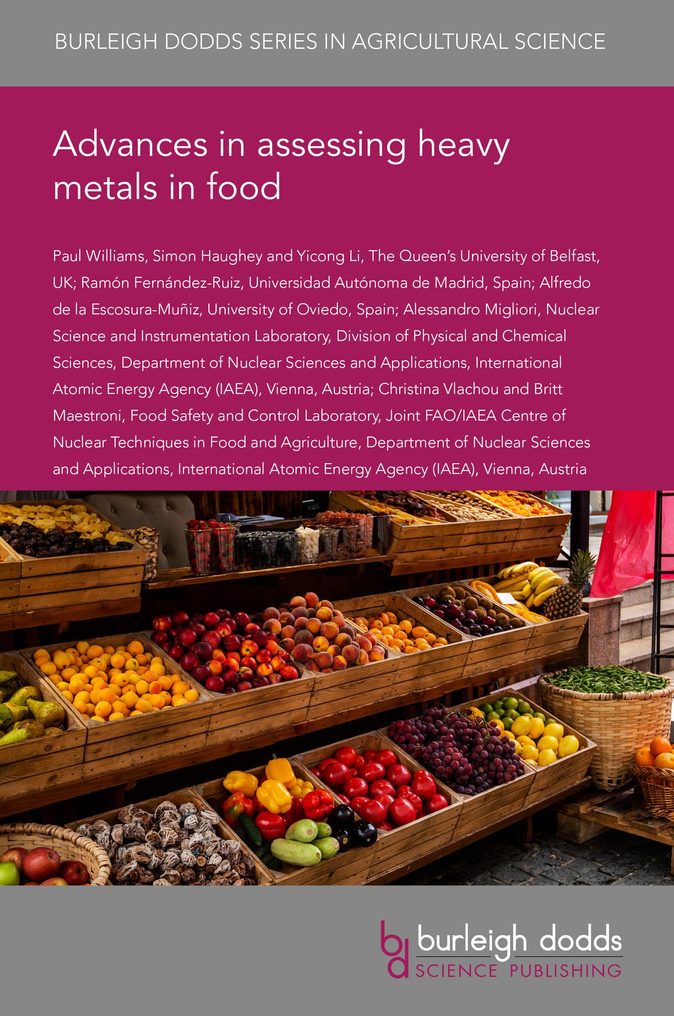 Cover image for Advances in assessing heavy metals in food ISBN 9781835455982