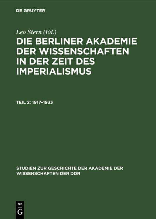 1917–1933