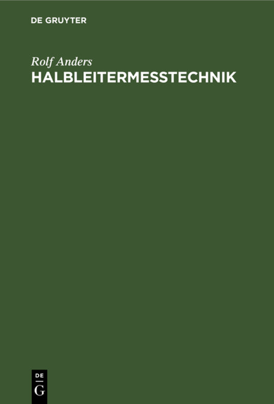 Halbleitermesstechnik