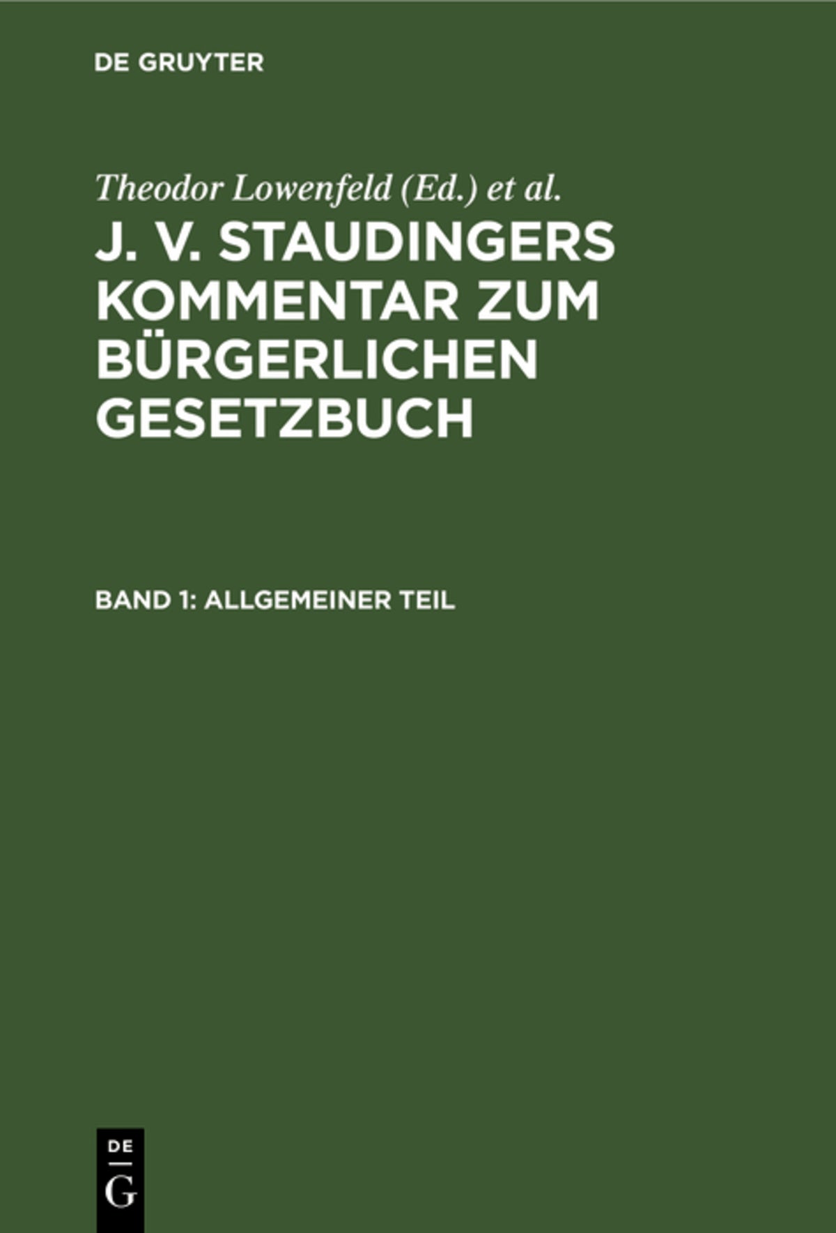Allgemeiner Teil