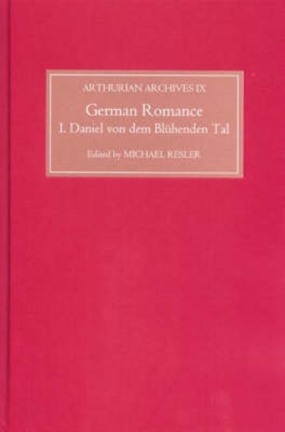 Cover image for German Romance I ISBN 9780859917933