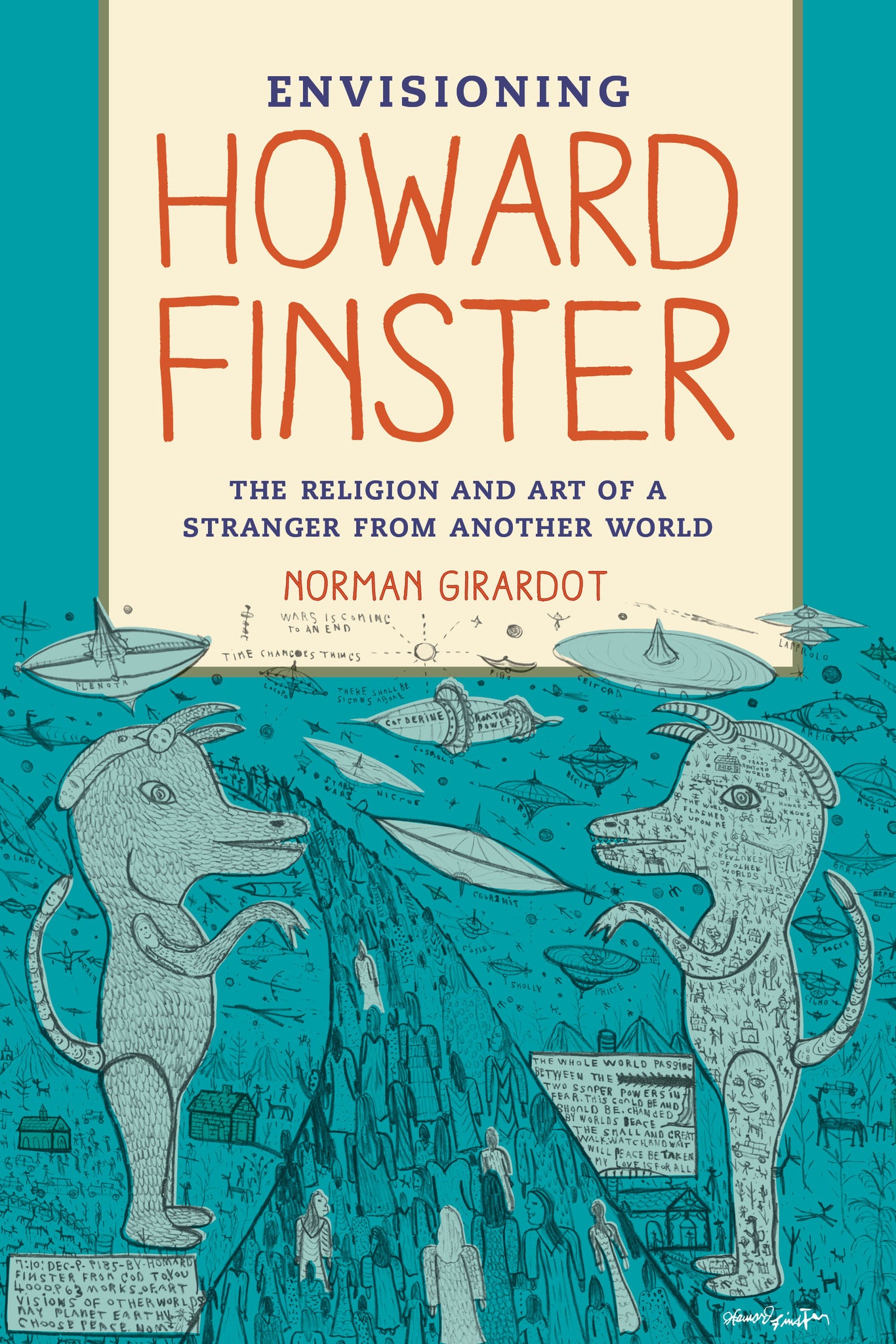 Cover image for Envisioning Howard Finster ISBN 9780520261105