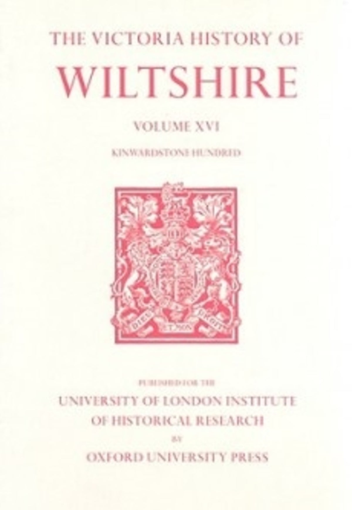 A History of Wiltshire
