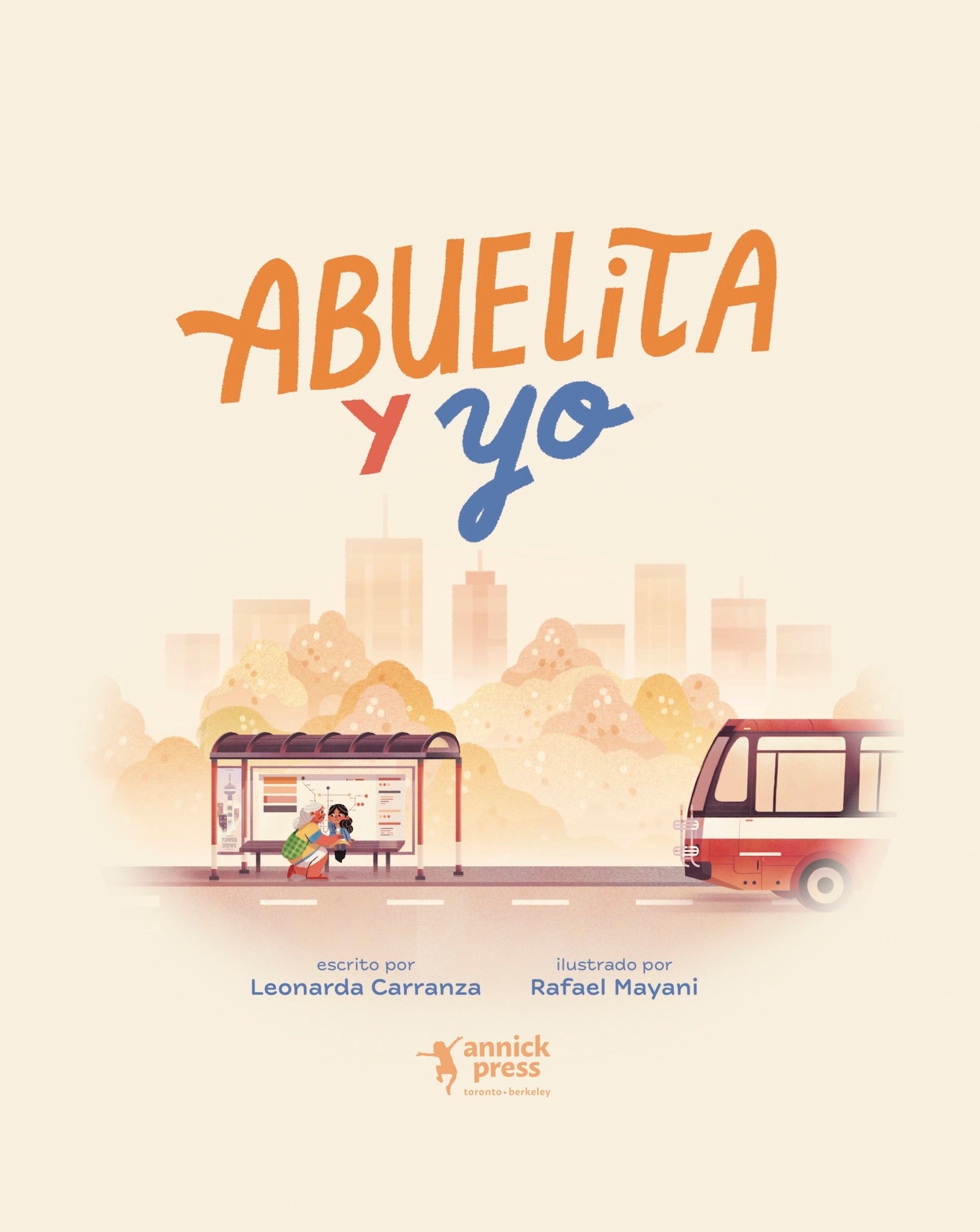 Cover image for Abuelita y yo ISBN 9781773216607