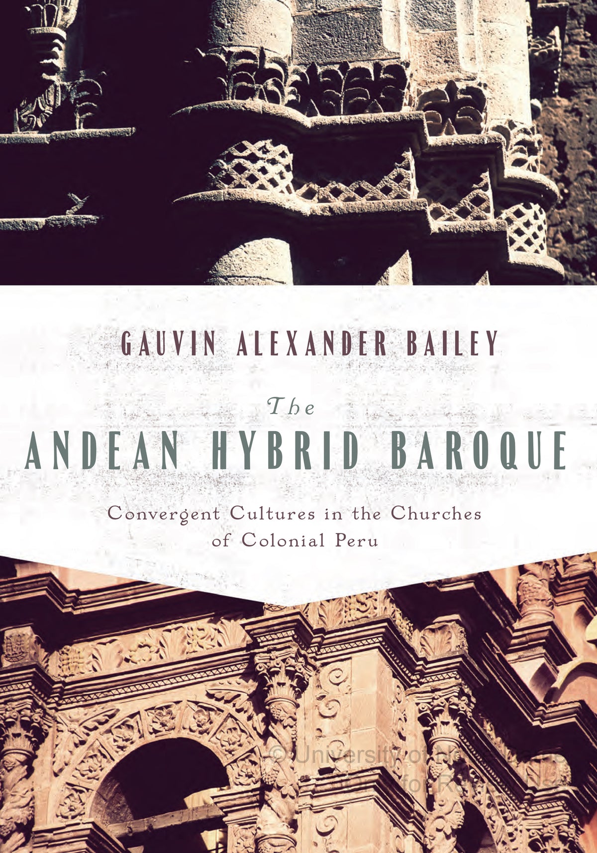 Cover image for The Andean Hybrid Baroque ISBN 9780268022228