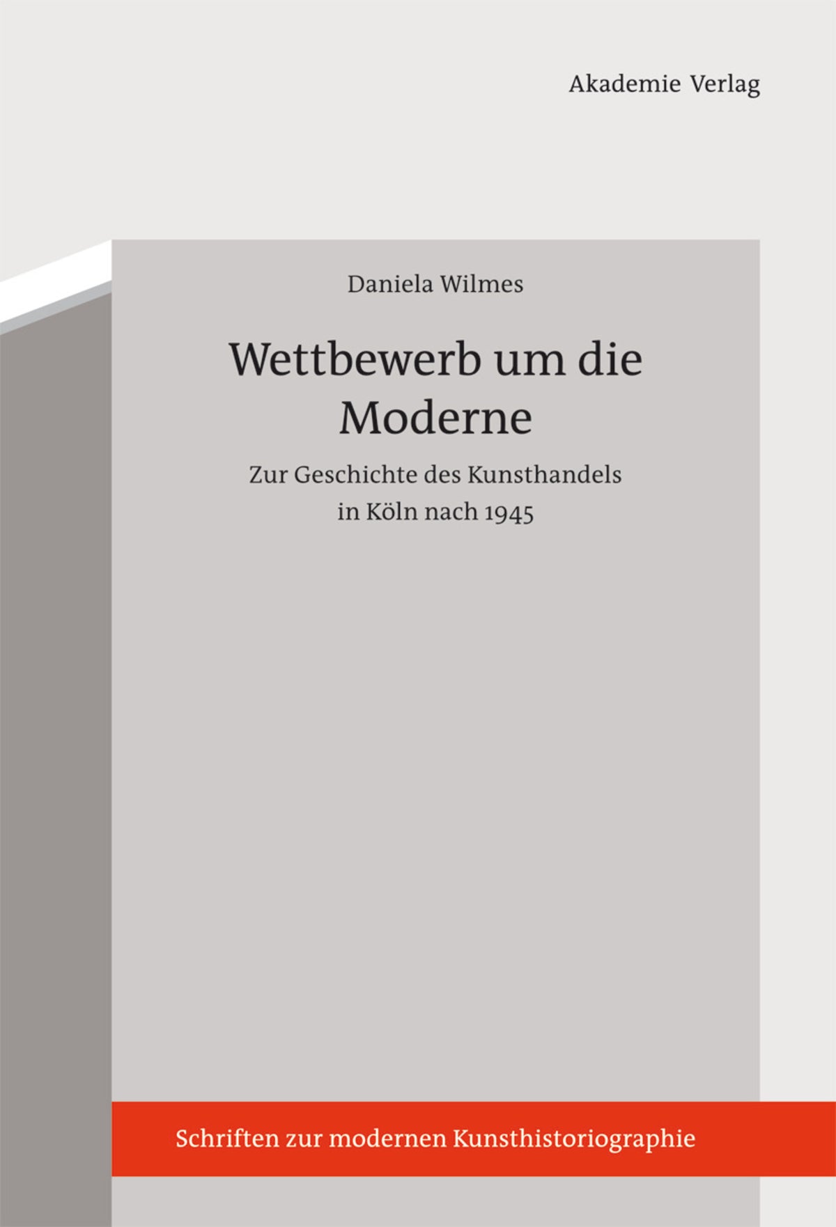 Cover image for Wettbewerb um die Moderne ISBN 9783050051970