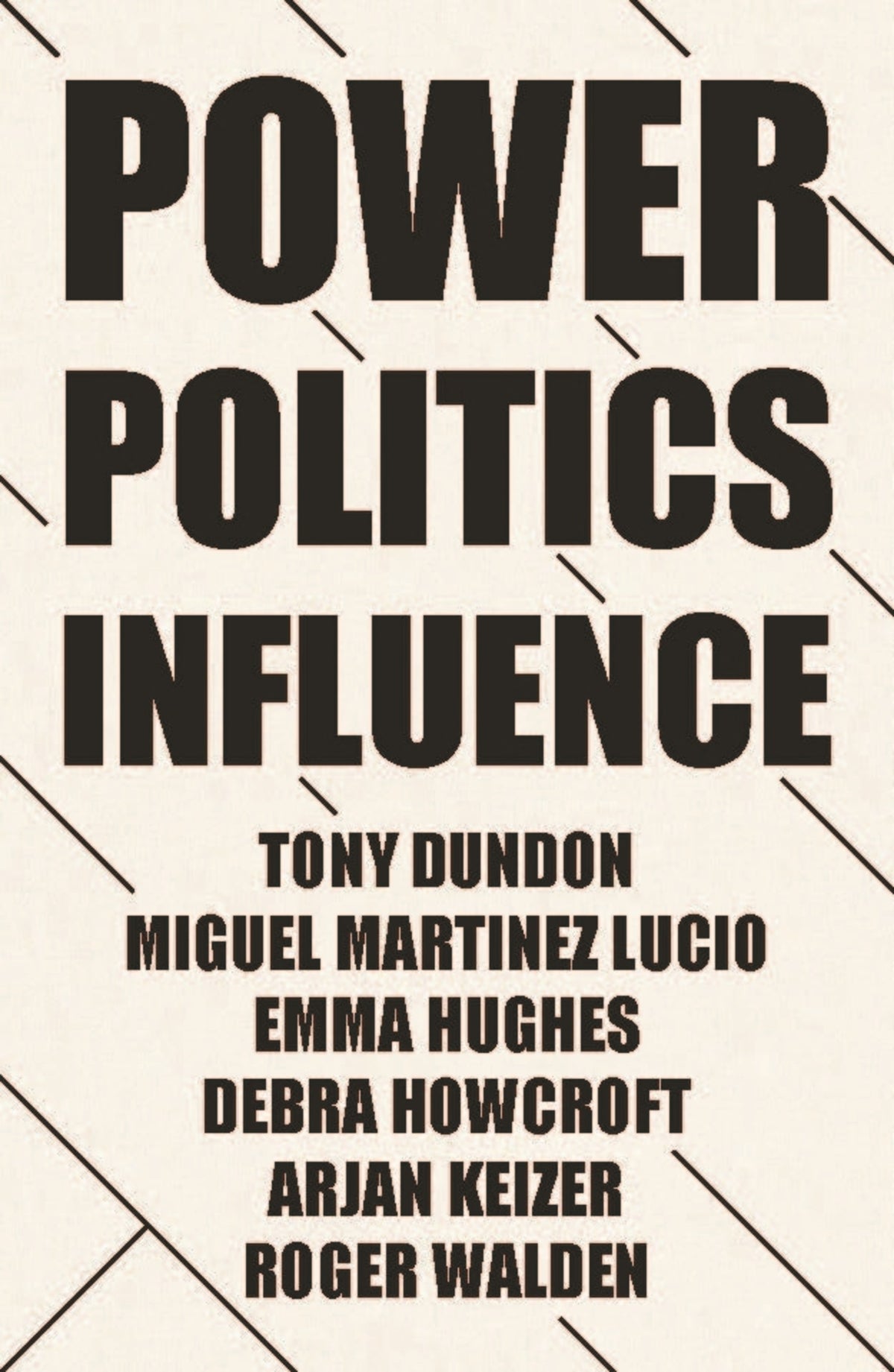Cover image for Power, politics and influence at work ISBN 9781526146410