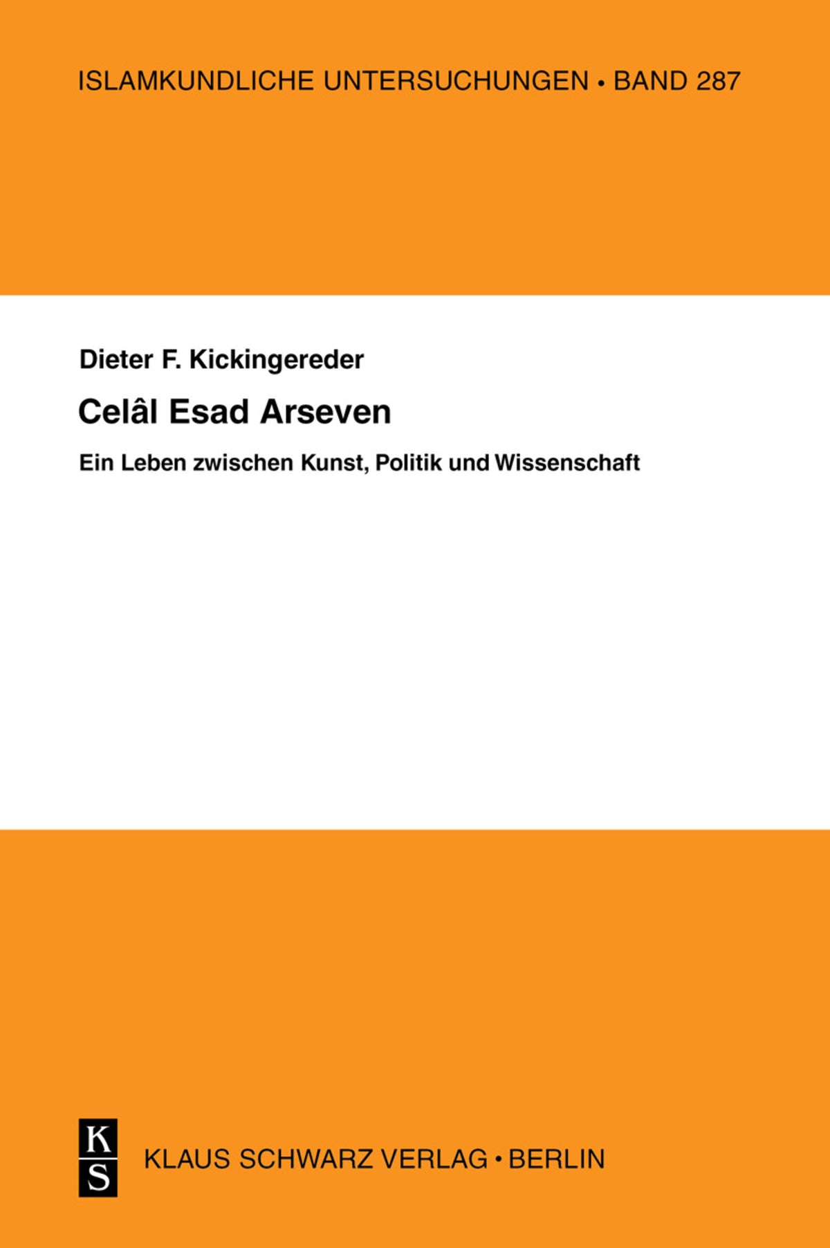 Cover image for Celal Esad Arseven ISBN 9783879973590