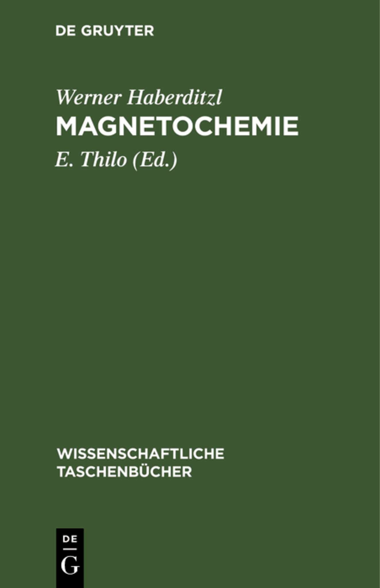 Magnetochemie