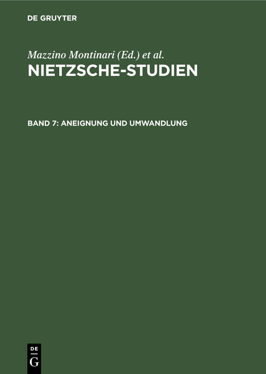 Aneignung und Umwandlung
