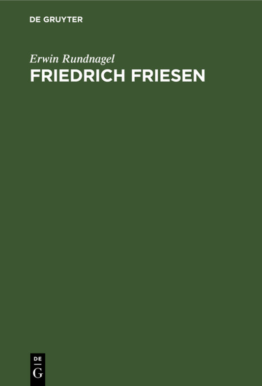 Friedrich Friesen