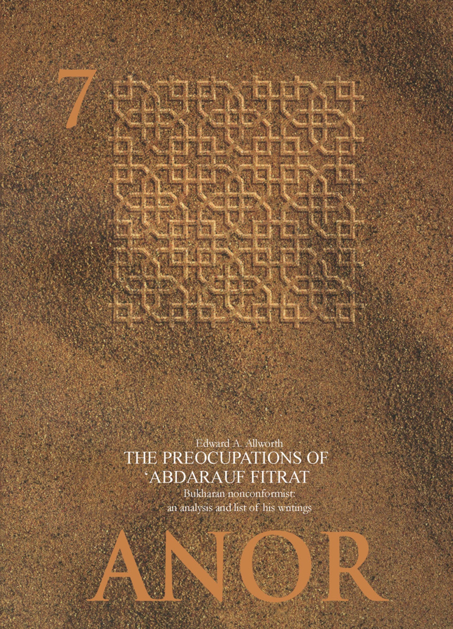The Preoccupations of Abdalrauf Fitrat, Bukharan Nonconformist