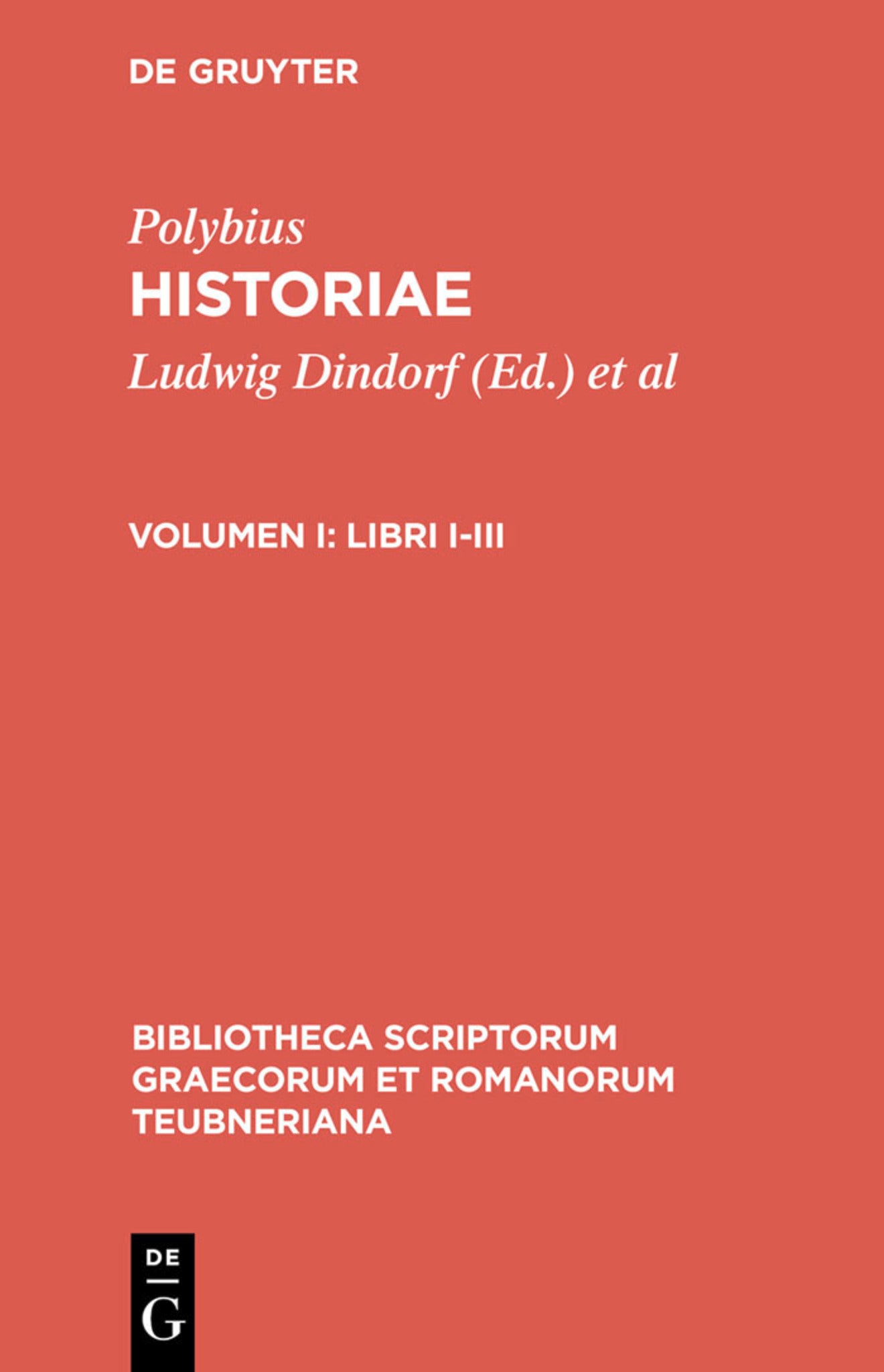 Cover image for Libri I-III ISBN 9783598717154