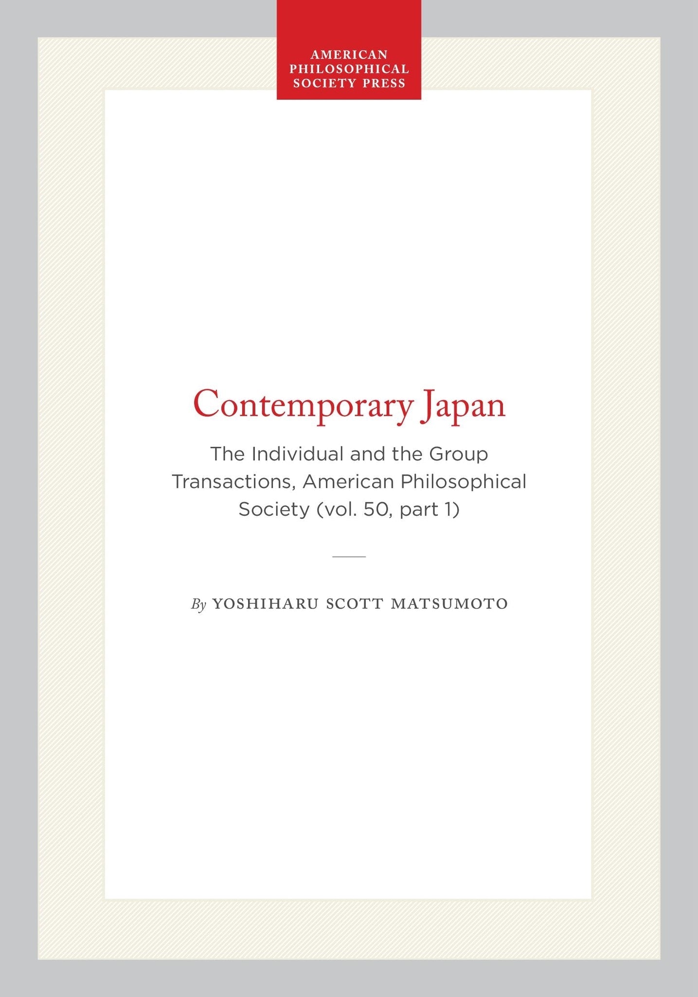Contemporary Japan