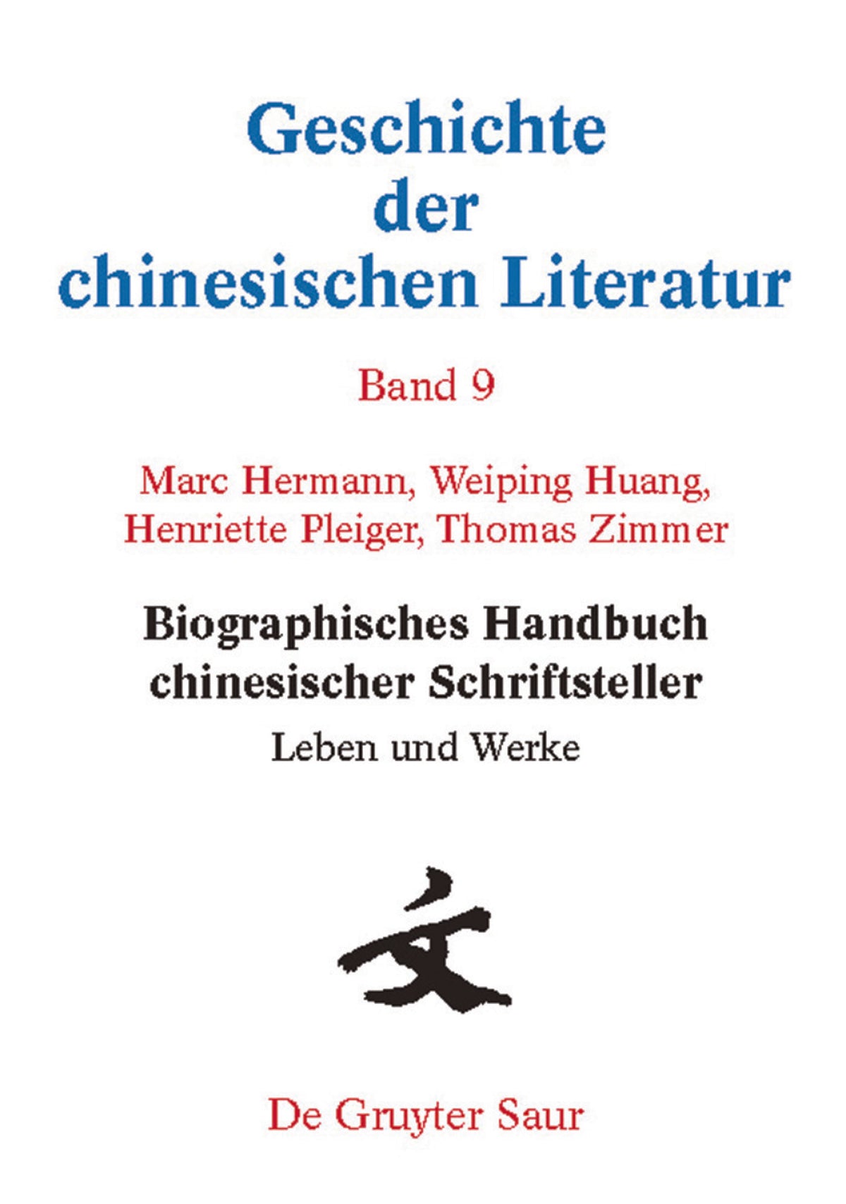 Biographisches Handbuch chinesischer Schriftsteller