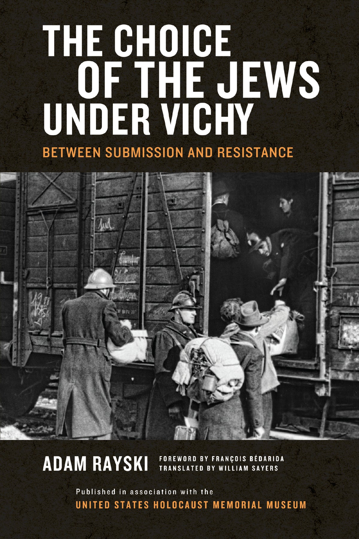 Cover image for The Choice of the Jews under Vichy ISBN 9780268040215