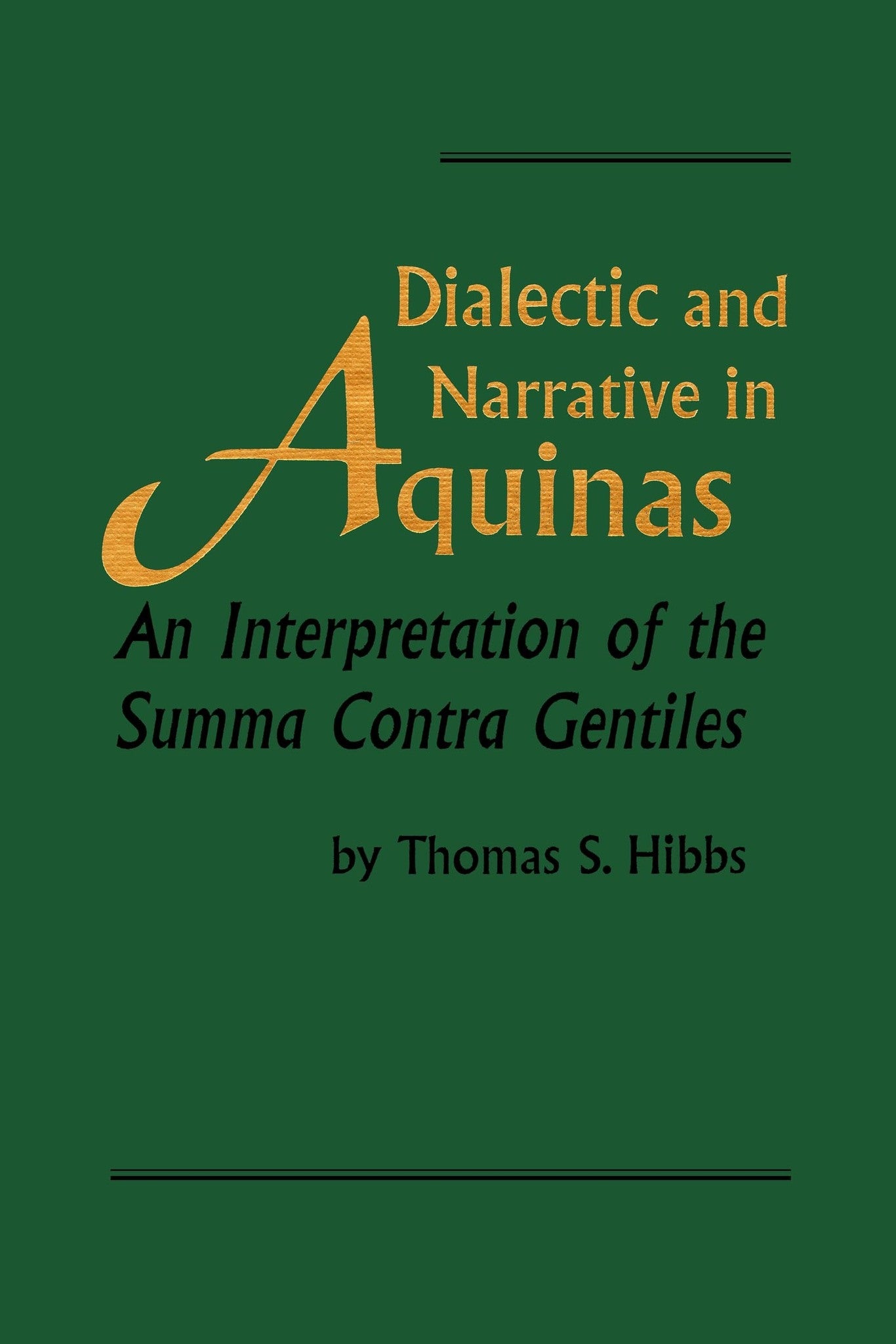 Cover image for Dialectic and Narrative in Aquinas ISBN 9780268008789