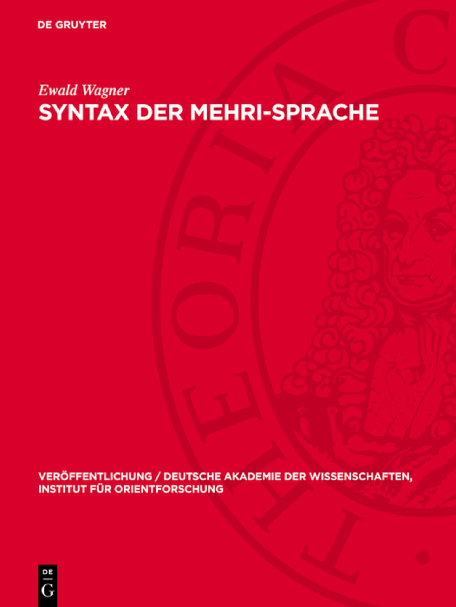 Syntax der Mehri-Sprache