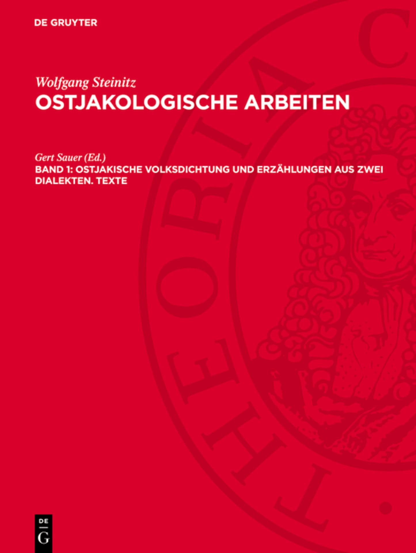 Ostjakische Volksdichtung und Erzählungen aus zwei Dialekten. Texte