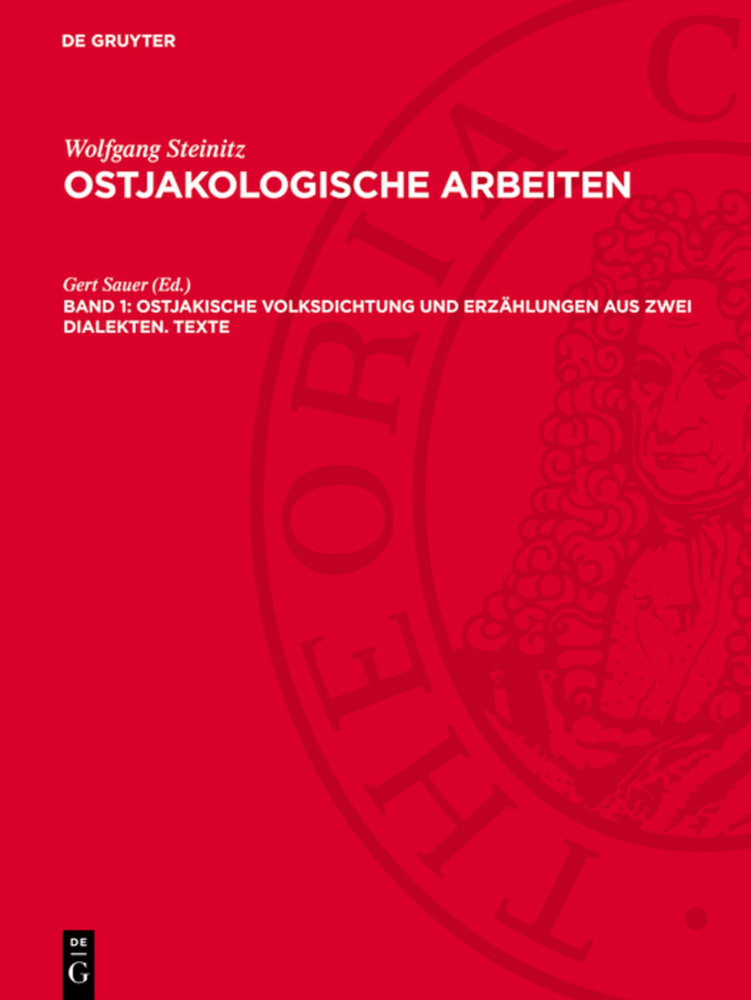 Ostjakische Volksdichtung und Erzählungen aus zwei Dialekten. Texte