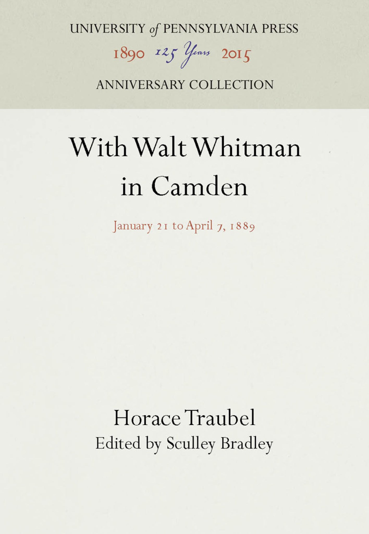 With Walt Whitman in Camden